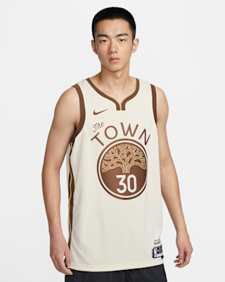 Мужские джерси Stephen Curry Golden State Warriors City Edition Nike NBA Swingman Jersey