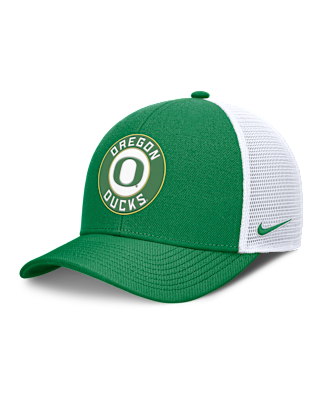 Мужские  Oregon Primetime Rise Nike Dri-FIT College Trucker Adjustable Hat