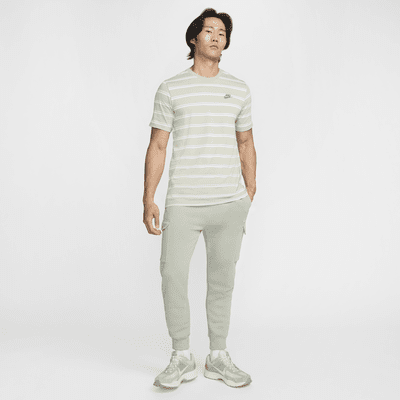 Nike Sportswear T-skjorte med striper til herre