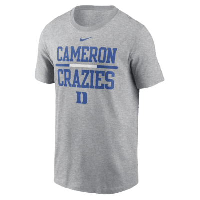 Playera universitaria Nike para hombre Duke Blue Devils DNA Lockup