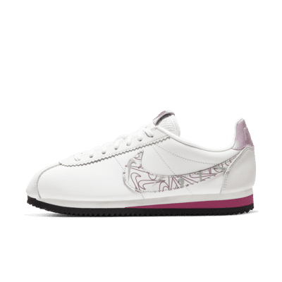 womens nike cortez basic leather casual shoes