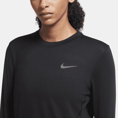 Sudadera de cuello redondo de running para mujer Nike Dri-FIT Element
