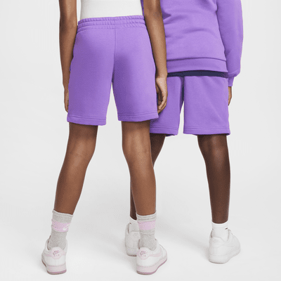 Nike Sportswear Club Fleece Big Kids' French Terry Shorts