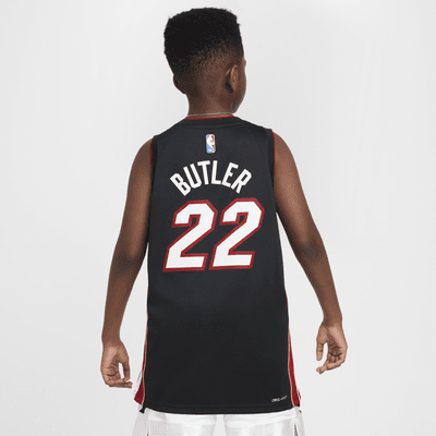 Miami Heat 2023/24 Icon Edition Nike Swingman NBA-jersey voor kids