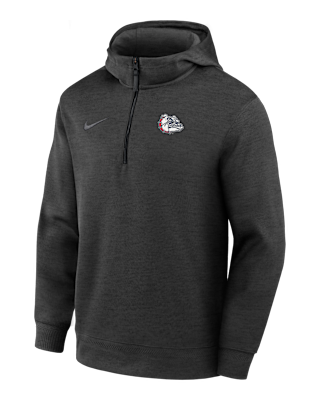 Мужское худи Gonzaga Bulldogs Nike NCAA Basketball Coaches' Pullover Hoodie для баскетбола