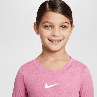 Playera con dobladillo para niños de preescolar Nike Dri-FIT "All Day Play"