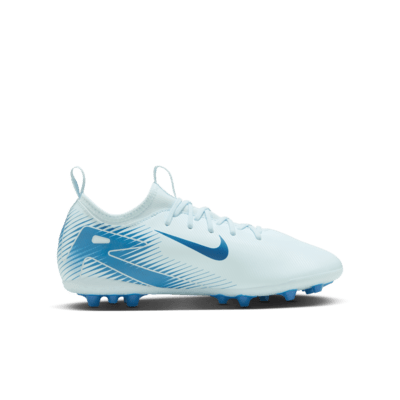 Tacos de fútbol AG de corte low para niños de preescolar y grandes Nike Jr. Mercurial Vapor 16 Academy