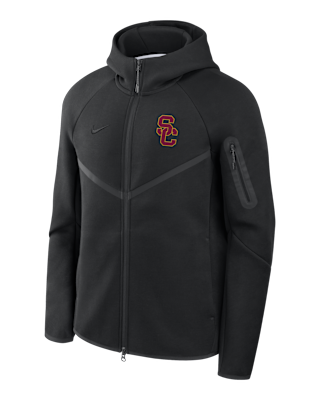 Мужская куртка USC Tech Fleece Windrunner Nike College Full-Zip Hooded для бега