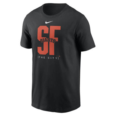 San Francisco Giants Team Scoreboard Men's Nike MLB T-Shirt