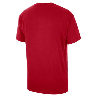 Playera de cuello redondo universitaria Nike Max90 para hombre Ohio ...