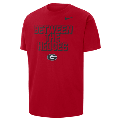 Georgia Men's Nike College Max90 Crew-Neck T-Shirt