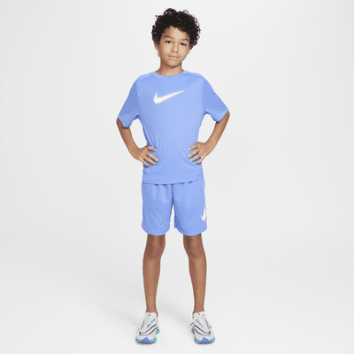 Shorts de entrenamiento con gráfico Dri-FIT para niño talla grande Nike Multi