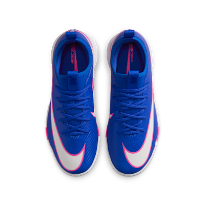 Tacos de fútbol para cancha cubierta de corte low para niños de preescolar y grandes Nike Jr. Mercurial Vapor 16 Academy