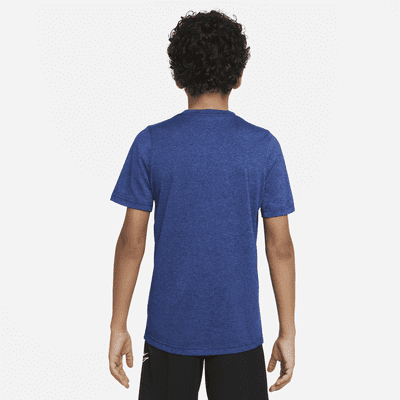 Playera de entrenamiento para niños talla grande Nike Dri-FIT. Nike.com