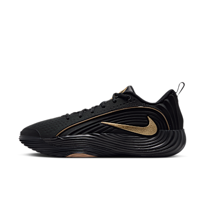 Nike Giannis Immortality 5 Black/Gum Light Brown/Volt/Metallic Gold basketball shoe