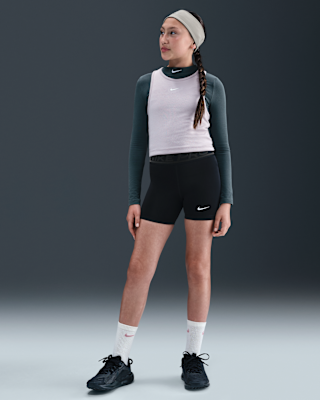 Детские шорты Nike Pro Big Kids' (Girls') Dri-FIT 3" Shorts