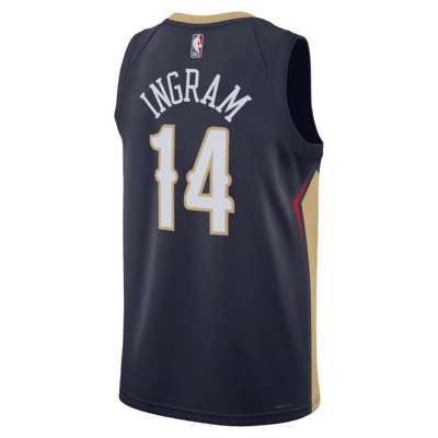 Jersey Nike Dri-FIT de la NBA Swingman para hombre New Orleans Pelicans Icon Edition 2022/23