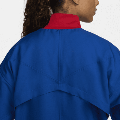 Chamarra de fútbol Nike Dri-FIT para mujer Selección nacional de fútbol masculino de Estados Unidos Strike