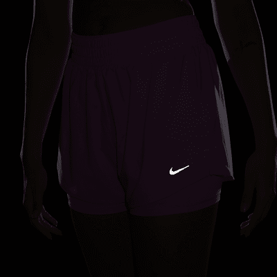 Nike One Women's Dri-FIT High-Waisted 3" 2-in-1 Shorts