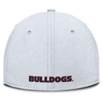 Gorra universitaria Nike Dri-FIT para hombre Georgia On-Field Rise Swoosh