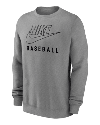 Мужской свитшот Nike Swoosh Club Fleece Baseball Pullover Crew-Neck