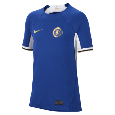 Nicolas Jackson Chelsea 2023/24 Stadium Home Big Kids' Nike Dri-FIT ...