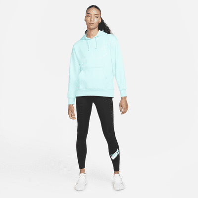 Sudadera con gorro de entrenamiento sin cierre de tejido Fleece para mujer Nike Therma-FIT