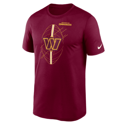 Washington Commanders Nike Icon Legend Performance T-Shirt - White