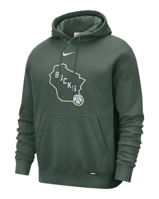 Мужское худи Milwaukee Bucks City Edition Nike Club Hoodie