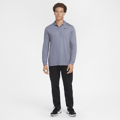 Nike Dri-FIT Victory-golfpolo med lange ærmer til mænd