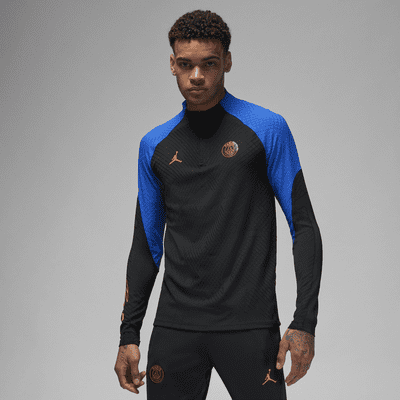 paris saint germain x jordan adv drill top black