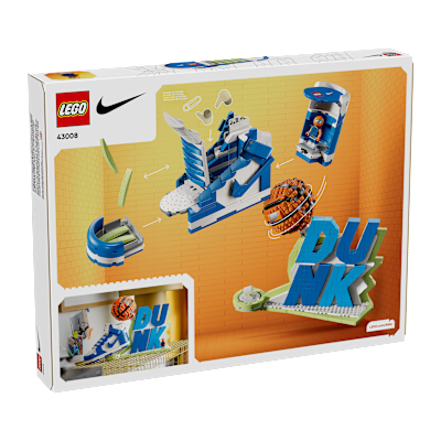 Nike Dunk x LEGO® Set Sneaker-Building Kit with Exclusive Minifigure