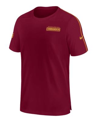 Мужские  Washington Commanders Sideline Coach Nike Dri-FIT NFL Top