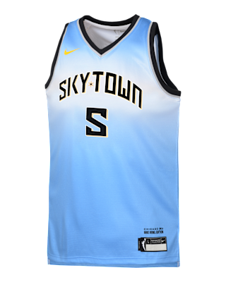 Детские джерси Angel Reese Chicago Sky Rebel Edition Big Kids' Nike WNBA Swingman Jersey