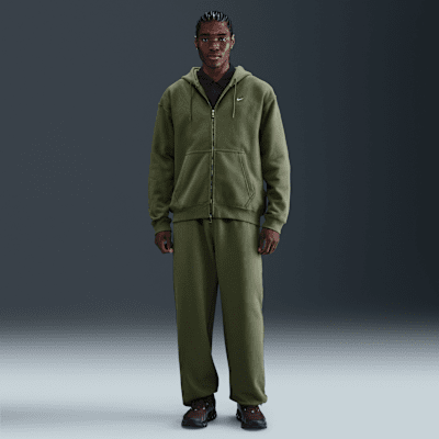 Nike Solo Swoosh Men's Full-Zip Fleece Hoodie