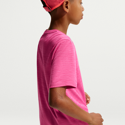 Nike Miler Older Kids' Dri-FIT Short-Sleeve Top