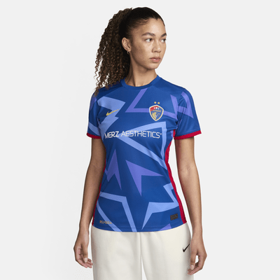 Jersey Nike Dri-FIT de la NWSL tipo réplica para mujer North Carolina Courage 2024 Stadium Primary