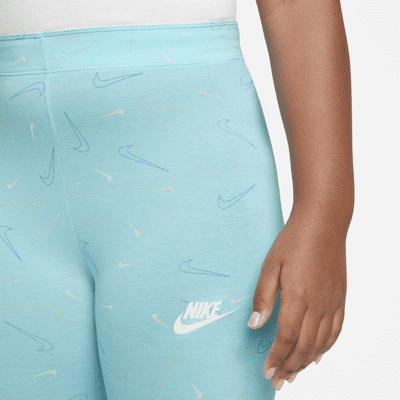 Nike Sportswear Favorites Big Kids' (Girls') Printed Leggings (Extended Size)