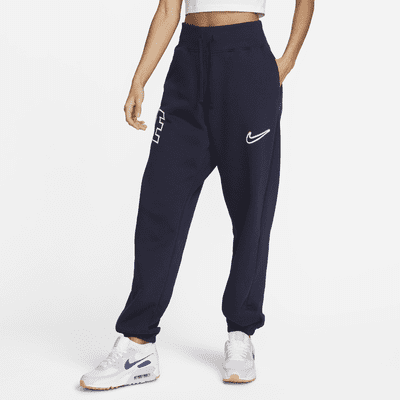 Pantalon oversize à taille haute Nike Sportswear Phoenix Fleece pour femme. Nike FR