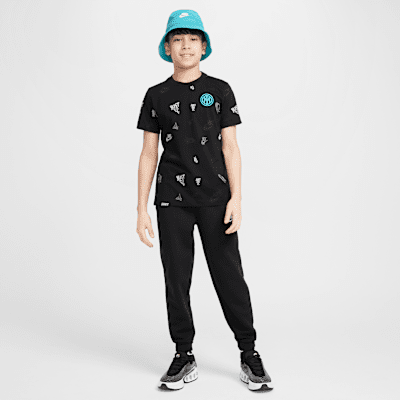Inter Milan Older Kids' Nike Football Printed T-Shirt