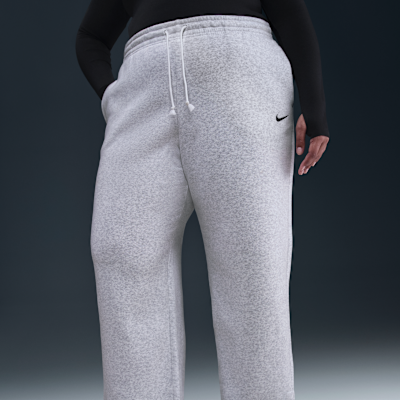 Nike Sportswear Phoenix Fleece damesbroek met hoge taille (Plus Size)