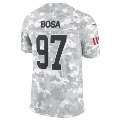 Nick Bosa San Francisco 49ers Salute to Service Men's Nike Dri-FIT NFL Limited Jersey