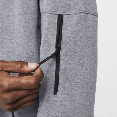 Hoodie de lã cardada com fecho completo Nike Sportswear Tech Essentials para homem