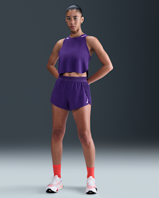 Женские шорты Nike AeroSwift Dri-FIT ADV Mid-Rise 3" Brief-Lined Shorts для бега