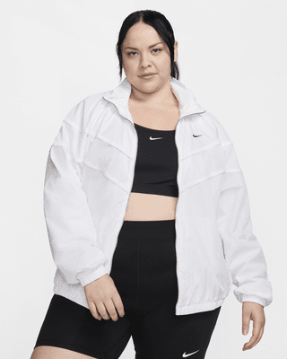 Женская куртка Nike Windrunner Loose UV Woven Full-Zip (Plus Size) для бега