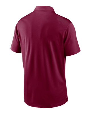 NIKE Dri-Fit NFL Onfield Apparel Washington Redskins Black Polo