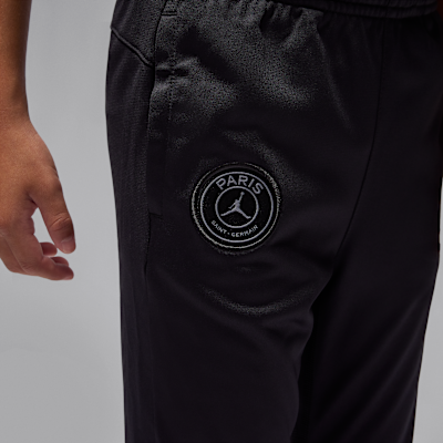 4e tenue de survêtement de foot en maille Jordan Dri-FIT Paris Saint-Germain Strike pour enfant
