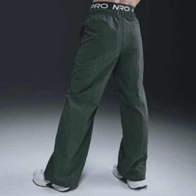 Nike Sportswear Everything Wovens Women's Mid-Rise Open-Hem Trousers