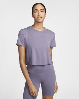 Женские шорты Nike One Classic Dri-FIT Short-Sleeve Cropped Top