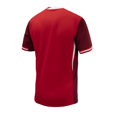 Jersey de fútbol Nike Dri-FIT Replica de Canadá local 2024 Stadium para hombre